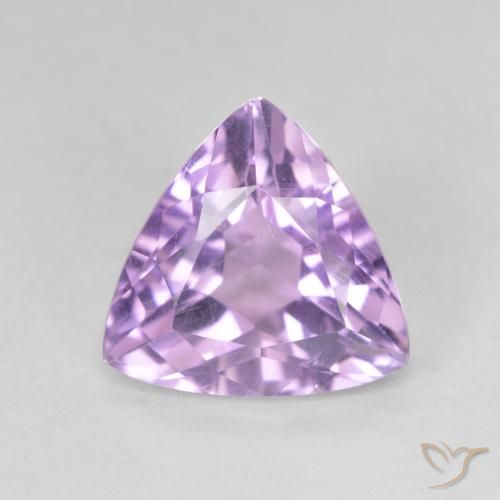 2.78ct 天然 粉红色鸢尾紫 紫水晶, 胖三角形, VVS-VS