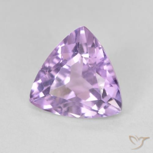 2.78克拉天然紫水晶，胖三角形，VVS-VS
