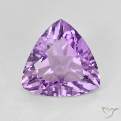2.71克拉天然紫水晶，胖三角形，VVS-VS