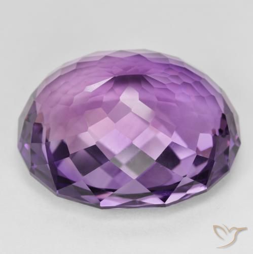 42.47克拉天然紫水晶，椭圆形，VVS