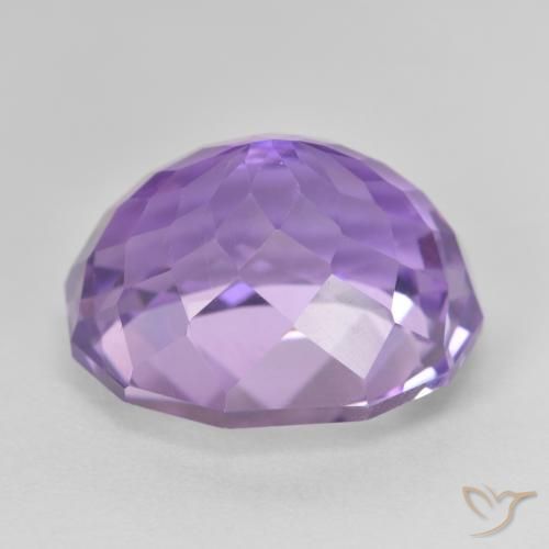 17.75克拉天然紫水晶，椭圆形，VVS-VS