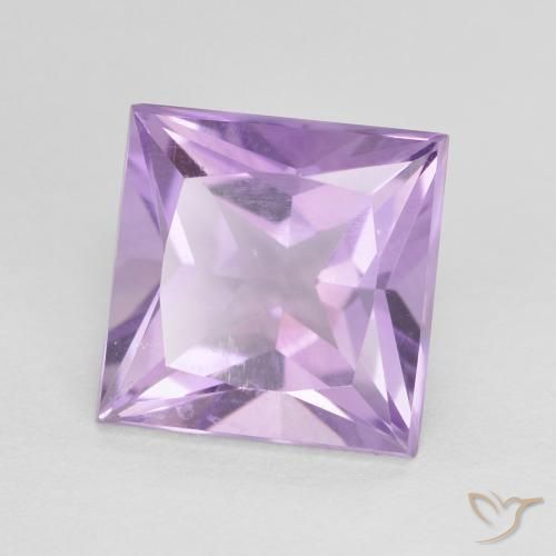 2.25克拉天然紫水晶，正方形，VS