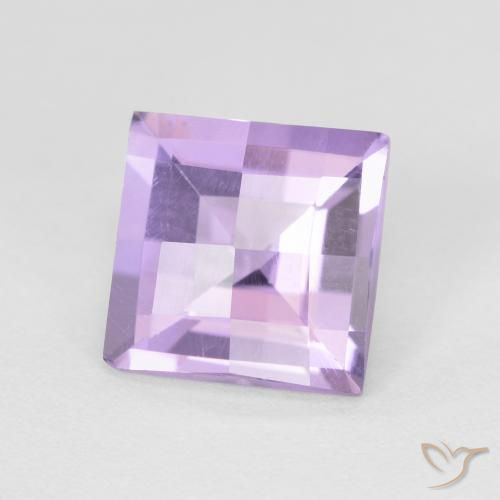 1.38克拉天然紫水晶，正方形，VVS-VS
