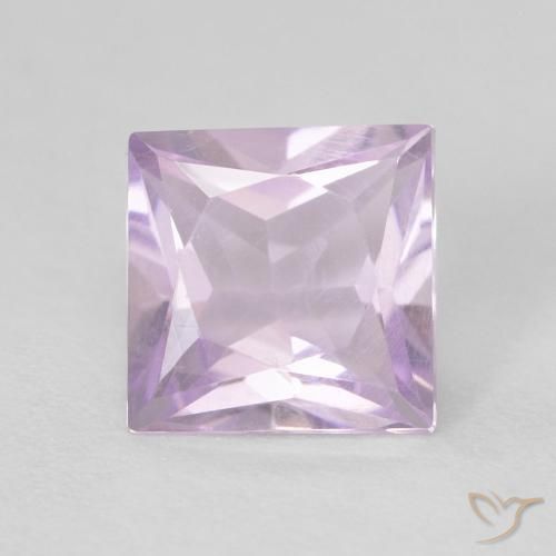 0.93克拉天然紫水晶，正方形，VVS