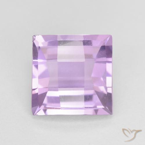 2.41ct 天然 粉紫罗兰色 紫水晶, 正方形, VVS