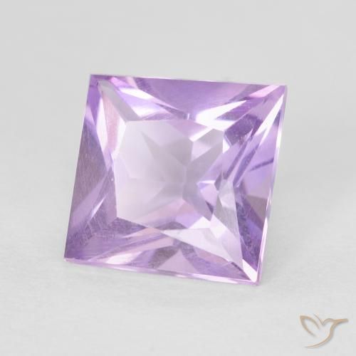 1.55克拉天然紫水晶，正方形，VVS