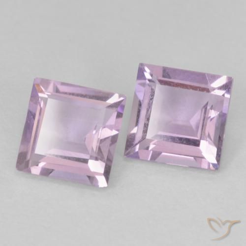 1.05克拉天然紫水晶，正方形，VS