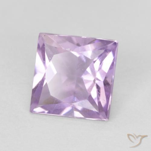 1.06克拉天然紫水晶，正方形，VS