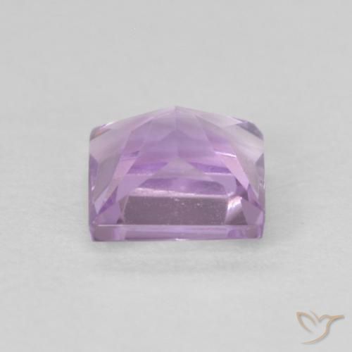 0.65克拉天然紫水晶，正方形，VS