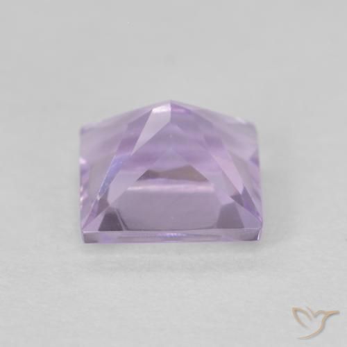 0.66克拉天然紫水晶，正方形，VVS-VS