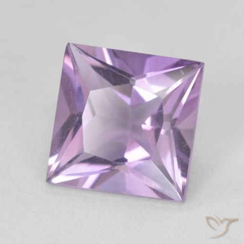 2.09克拉天然紫水晶，正方形，VVS-VS