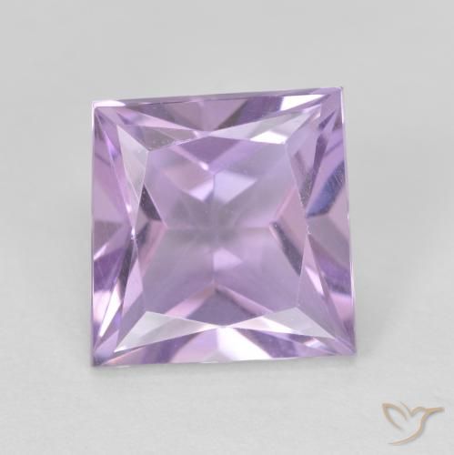 3.09克拉天然紫水晶，正方形，VVS