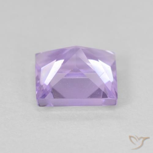 0.97克拉天然紫水晶，正方形，VVS