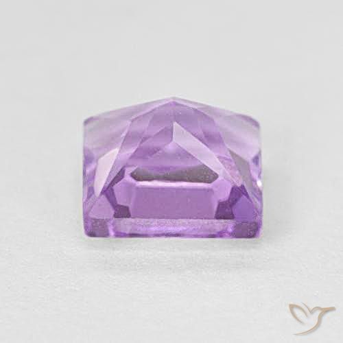 1.08克拉天然紫水晶，正方形，VVS