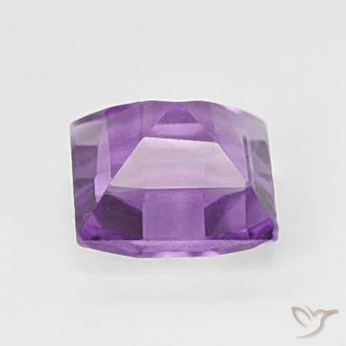 1.75克拉天然紫水晶，正方形，VVS-VS