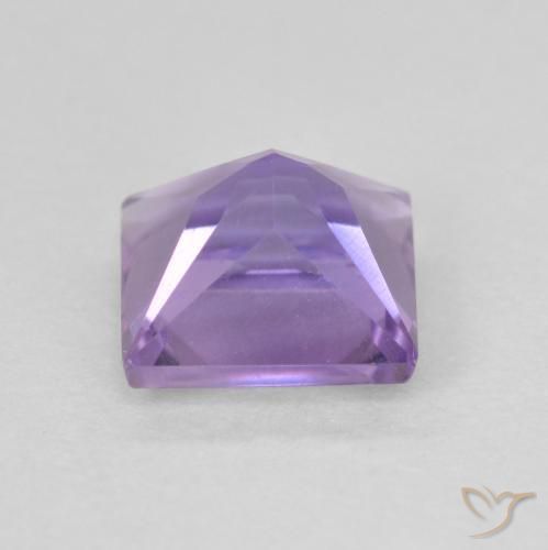1.13克拉天然紫水晶，正方形，VVS-VS