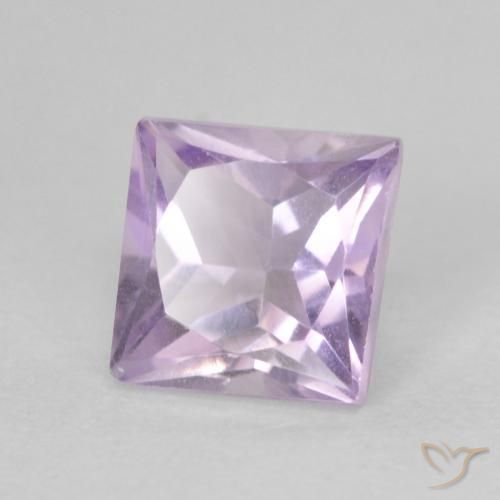 1.11克拉天然紫水晶，正方形，VVS-VS
