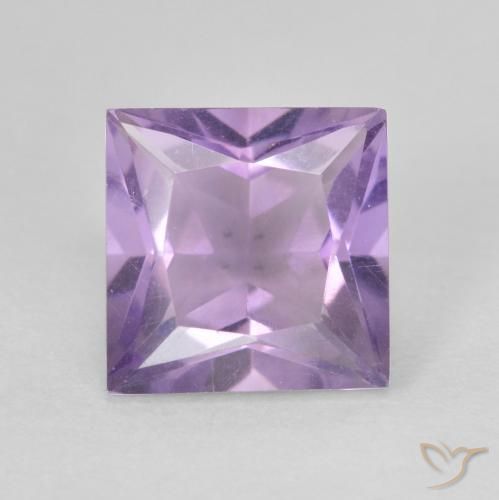 2.29ct 天然 中粉紫 紫水晶, 正方形, VVS-VS