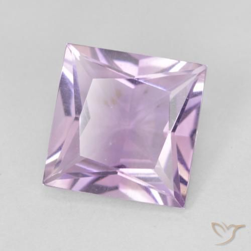 2.01克拉天然紫水晶，正方形，VVS-VS