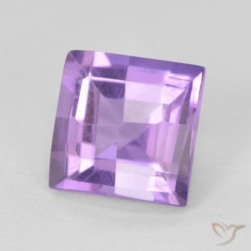 1.84克拉天然紫水晶，正方形，VVS-VS