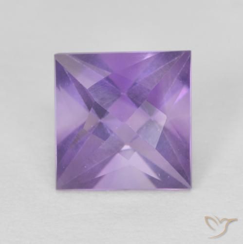 1.14ct 天然 中紫 紫水晶, 正方形, VVS-VS
