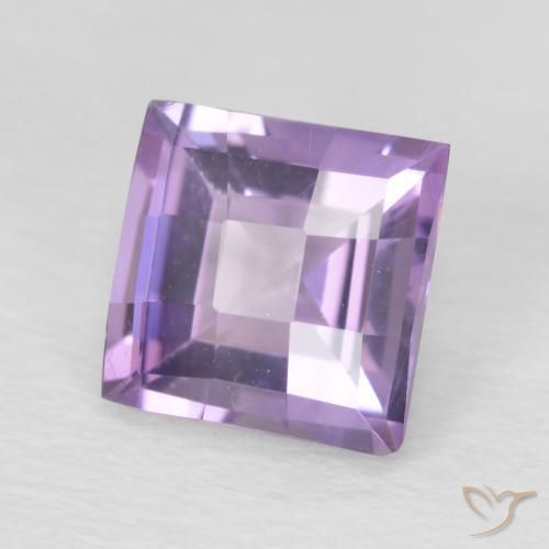 1.73克拉天然紫水晶，正方形，VVS-VS