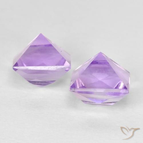 2.49克拉天然紫水晶，正方形，VVS-VS