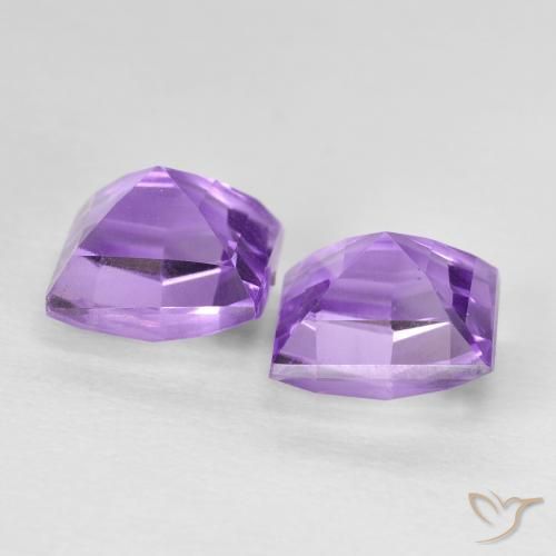 3.56克拉天然紫水晶，正方形，VVS-VS