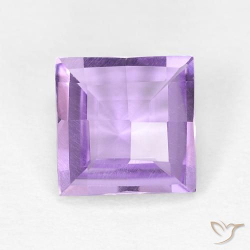 1.42ct 天然 中紫 紫水晶, 正方形, SI