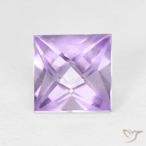 1.18ct 天然 中紫 紫水晶, 正方形, VVS