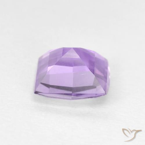 1.08克拉天然紫水晶，正方形，VVS-VS