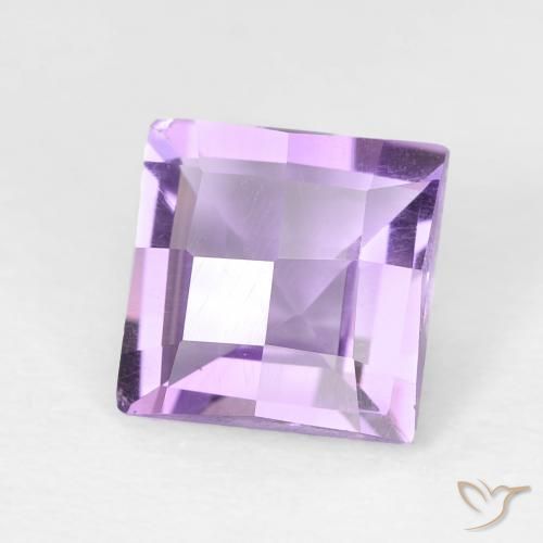 1.42克拉天然紫水晶，正方形，VVS-VS