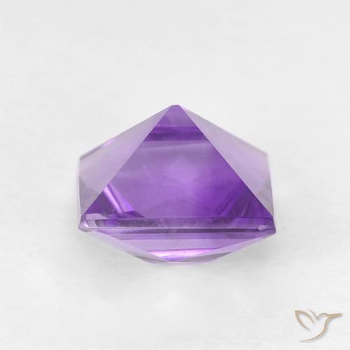 1.03克拉天然紫水晶，正方形，VVS-VS