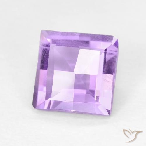 1.35克拉天然紫水晶，正方形，VVS-VS