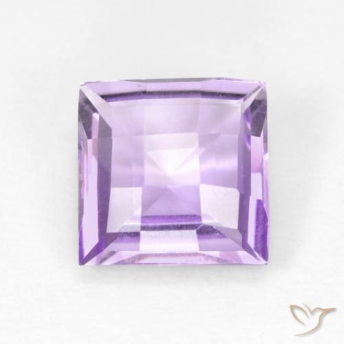 1.56ct 天然 淡粉紫 紫水晶, 正方形, VVS-VS