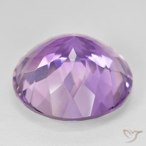 26.41克拉天然紫水晶，圆形的，VVS