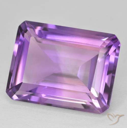 21.90克拉天然紫水晶，八边形，VVS