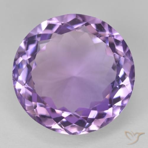 13.96克拉天然紫水晶，圆形的，VVS