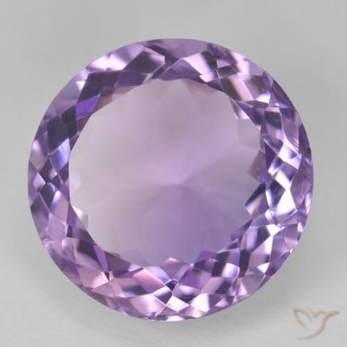 13.96克拉天然紫水晶，圆形的，VVS
