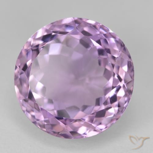 13.95克拉天然紫水晶，圆形的，VVS-VS