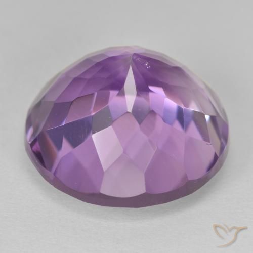 12.13克拉天然紫水晶，圆形的，VVS