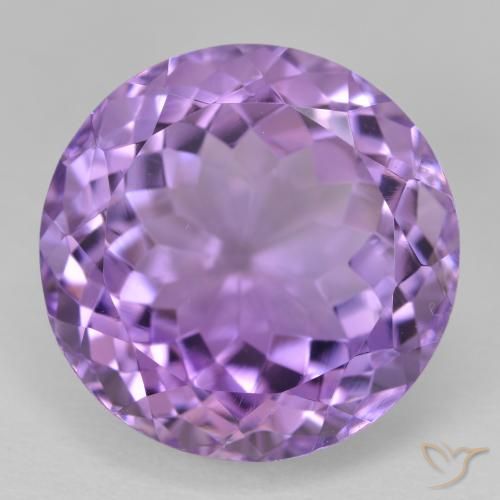 15.16克拉天然紫水晶，圆形的，VVS