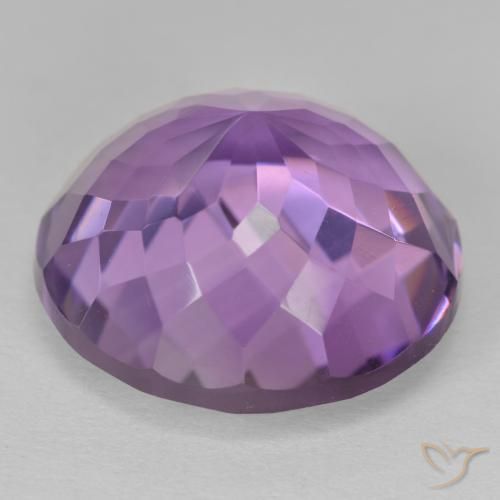 14.18克拉天然紫水晶，圆形的，VVS-VS
