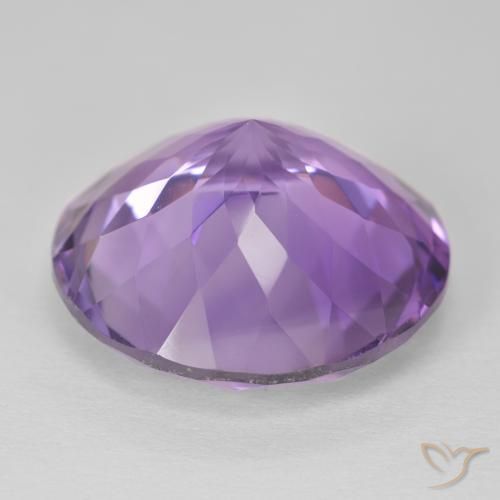 23.66克拉天然紫水晶，圆形的，VVS-VS