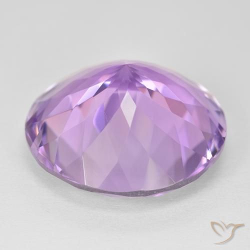 23.32克拉天然紫水晶，圆形的，VVS-VS