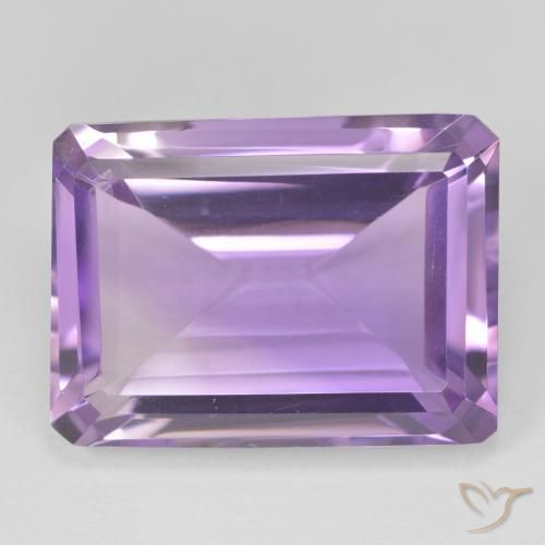 20.96ct 天然 中紫 紫水晶, 祖母绿式切割, VVS