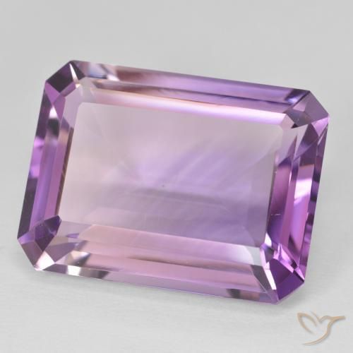 20.24克拉天然紫水晶，八边形，VVS