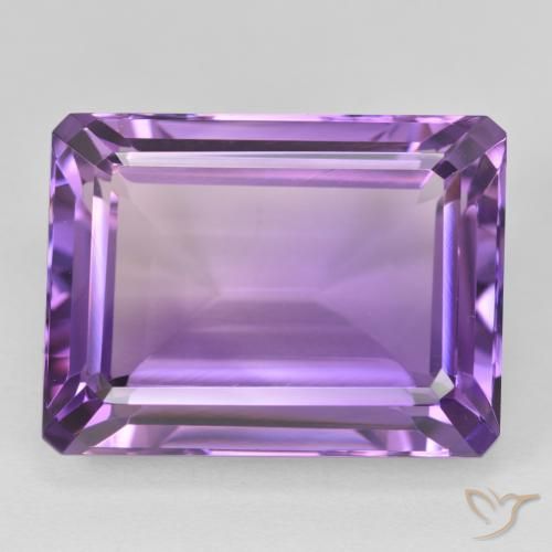 24.25克拉天然紫水晶，八边形，VVS