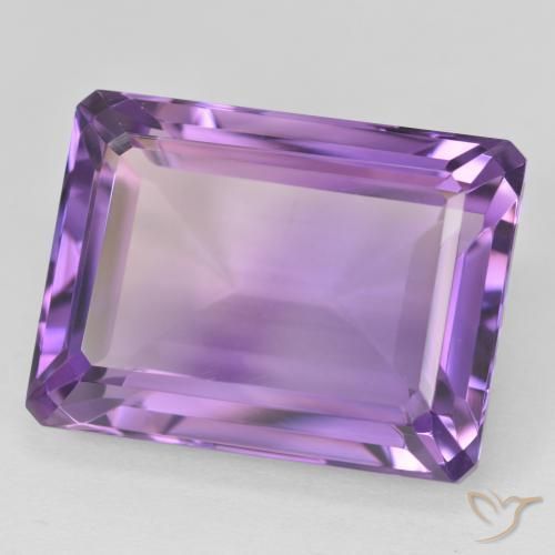 24.25克拉天然紫水晶，八边形，VVS