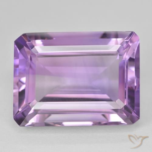 22.05ct 天然 Medium Light Purplish-Violet 紫水晶, 祖母绿式切割, VVS